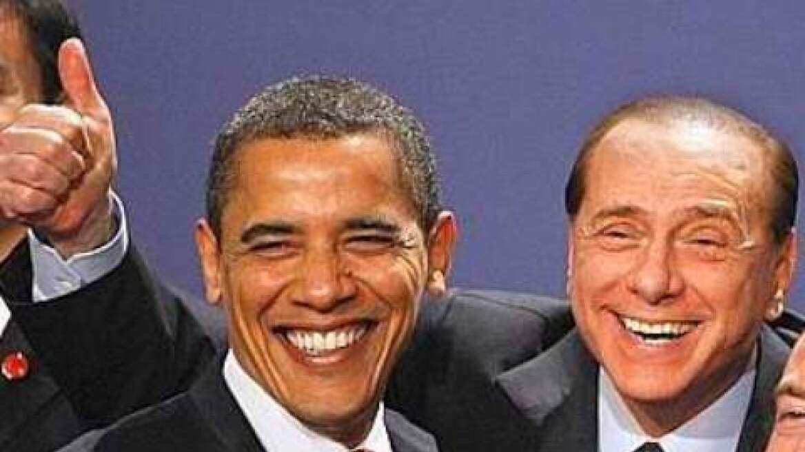 Μπερλουσκόνι: Κομπλιμέντο η δήλωση για τον «μαυρισμένο Ομπάμα»